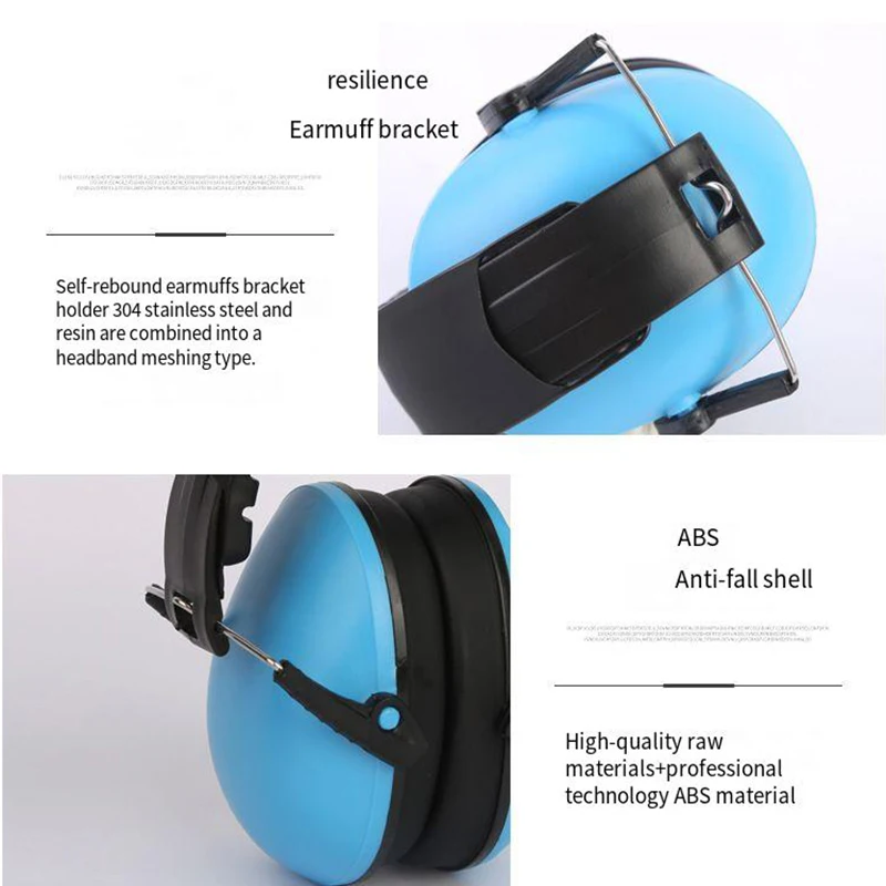 Soundproof Earmuffs  for Children Students Babies Noise for Sleep Noise Reduction Children Protection Earmuffs
