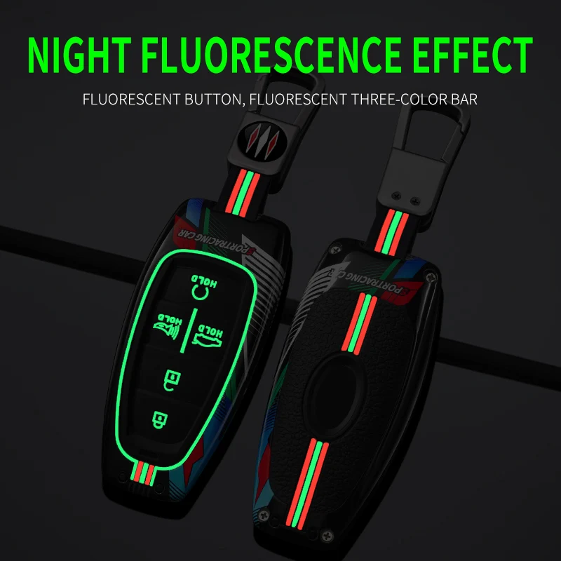 غطاء مفتاح السيارة من السيليكون المعدني للسباق لسيارة Hyundai Sonata Sel Ev 6 Ev 8 IONIQ 5 Nexo DN8 Fe Tucson Sonata Staria NX4 Ioniq