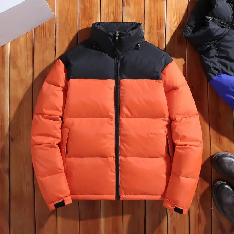 Neue männer Weiße Ente Unten Jacke Herbst Winter Warm Ständer Kragen Solide Dickes Puffer Jacken Männlichen Mäntel Mit Kapuze Parka oberbekleidung