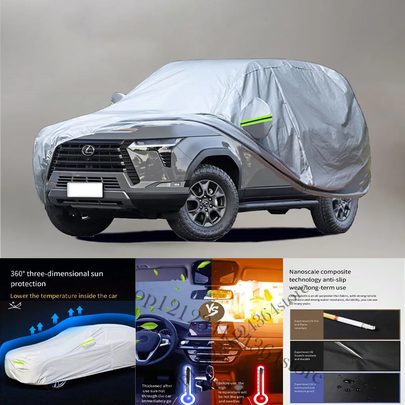 

For Lexus GX 210T Car cover Exterior Car Cover Outdoor Protection Full Car Covers Waterproof Sunshade Snow Cover Anti UV