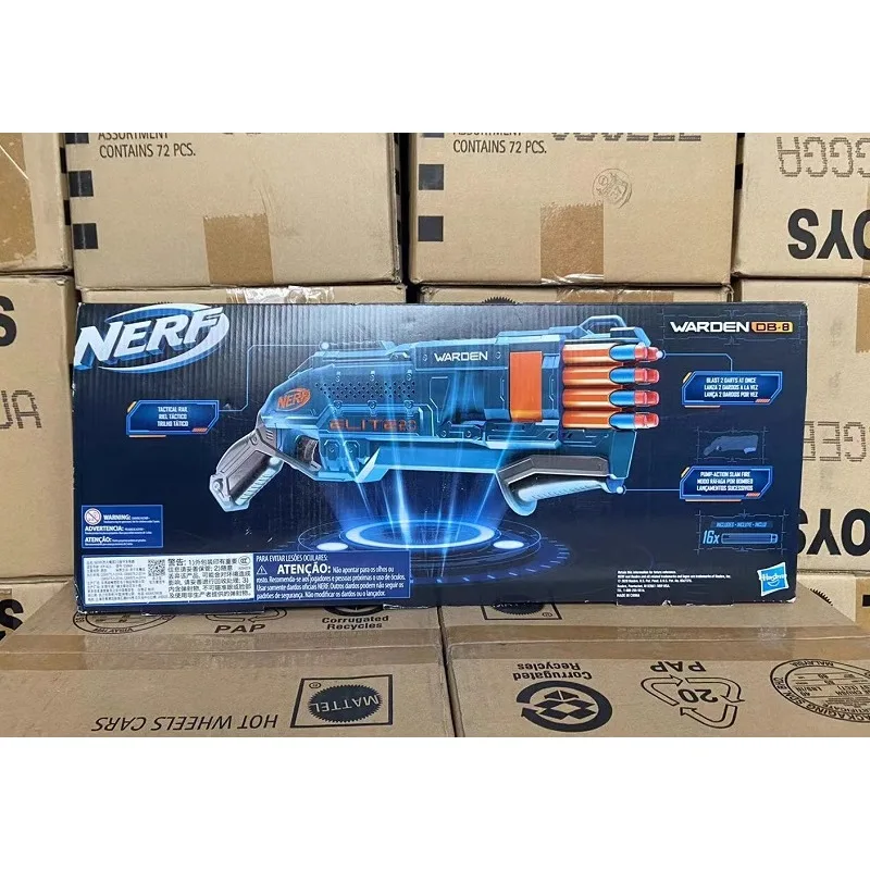 Hasbro NERF Figure Shield Armor Launcher Soft Bullet Gun Children Outdoor Toy