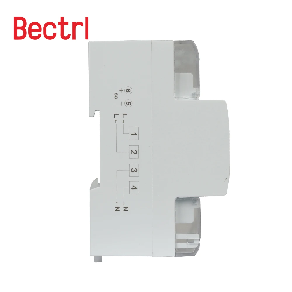 Imagem -05 - Monofásico Wifi Smart Energia Medidor Temporizador Monitor de Consumo de Energia Wattmeter 65a Din Rail Kwh Medidor 2p