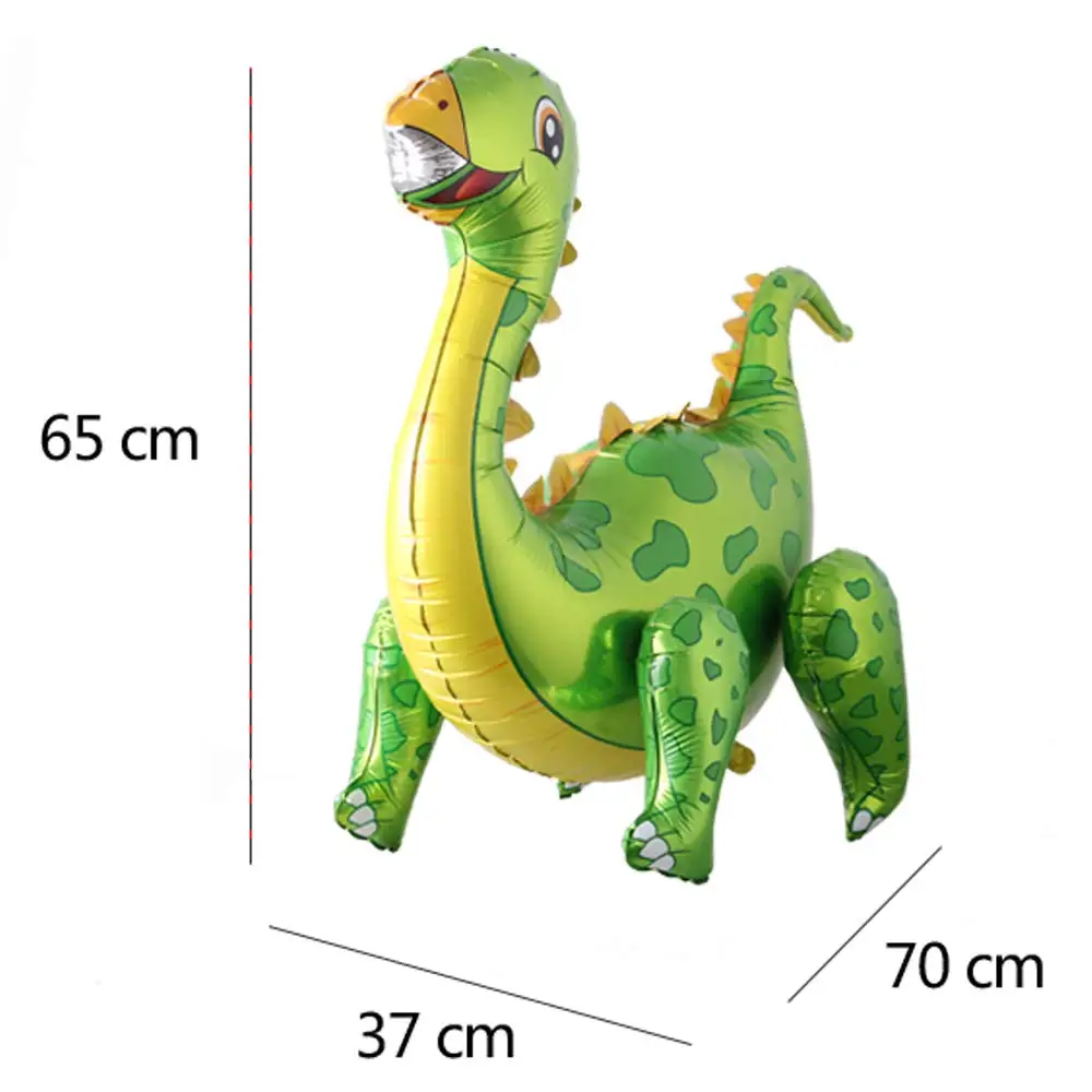 3D Stehender Dinosaurier Ballon Cartoon T Rex Dino Folienballon für Party Dekoration Kindergeburtstag Partyzubehör – Detail 7