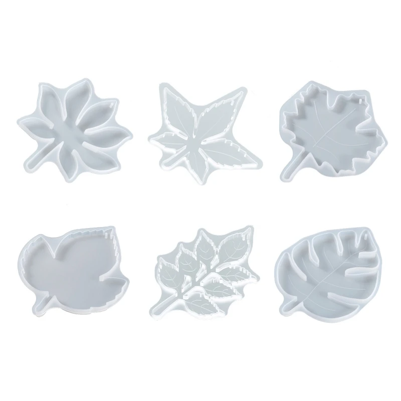 Irregular Leaf Tray Molds Diy Molds for Cake Stands Diy Casting