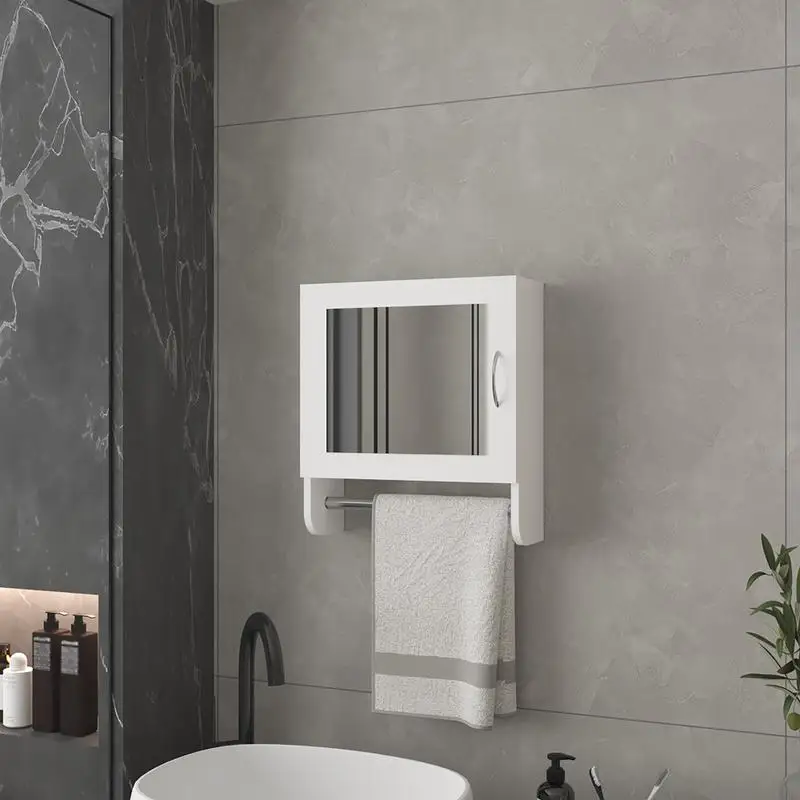 

Medicine Cabinet Ulysses, Bathroom Storage, White Finish, Wall-Mounted, Adjustable Shelves, Modern Design, Space-Saving