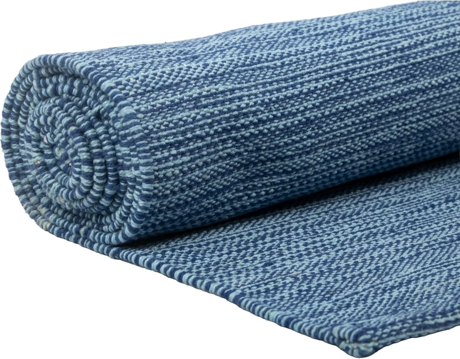 

Handmade Organic Cotton Yoga Mat - Non-Toxic, Chemical-Free, All Natural, Absorbent & Washable - 78" x 27"