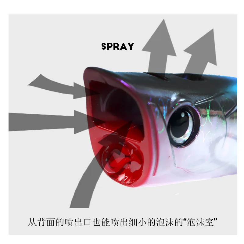 

8 шт., приманки для морской рыбалки Topwater с крупным брызгами, 8,5 г, 15 г зигзагообразные приманки для собак culter alburnus, пресноводные искусственные твердые приманки