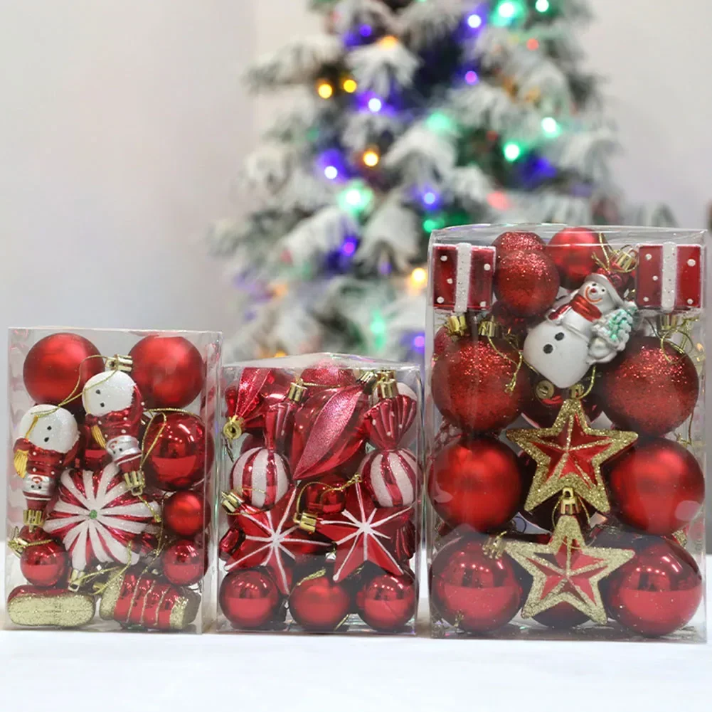 20 29 PCS Christmas Ball Ornaments Tree Decorations For Holiday Wedding Party Fun And Festive Atmosphere For Your Christmas Part