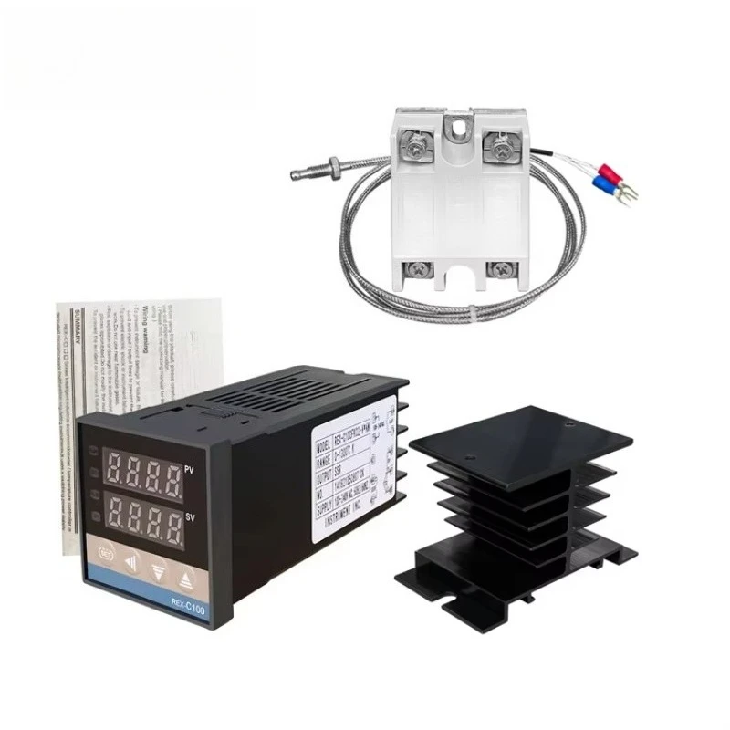China Manufacturers 220v Intelligent Thermocouple PID Digital Temperature Control Thermostat