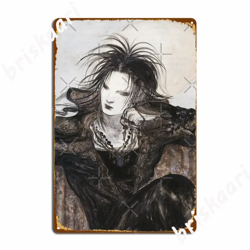 Yoshitaka Amano Sandman Dream Hunters Metal Signs Club Home pub Garage personalized Yoshitaka Amano Tin sign Posters