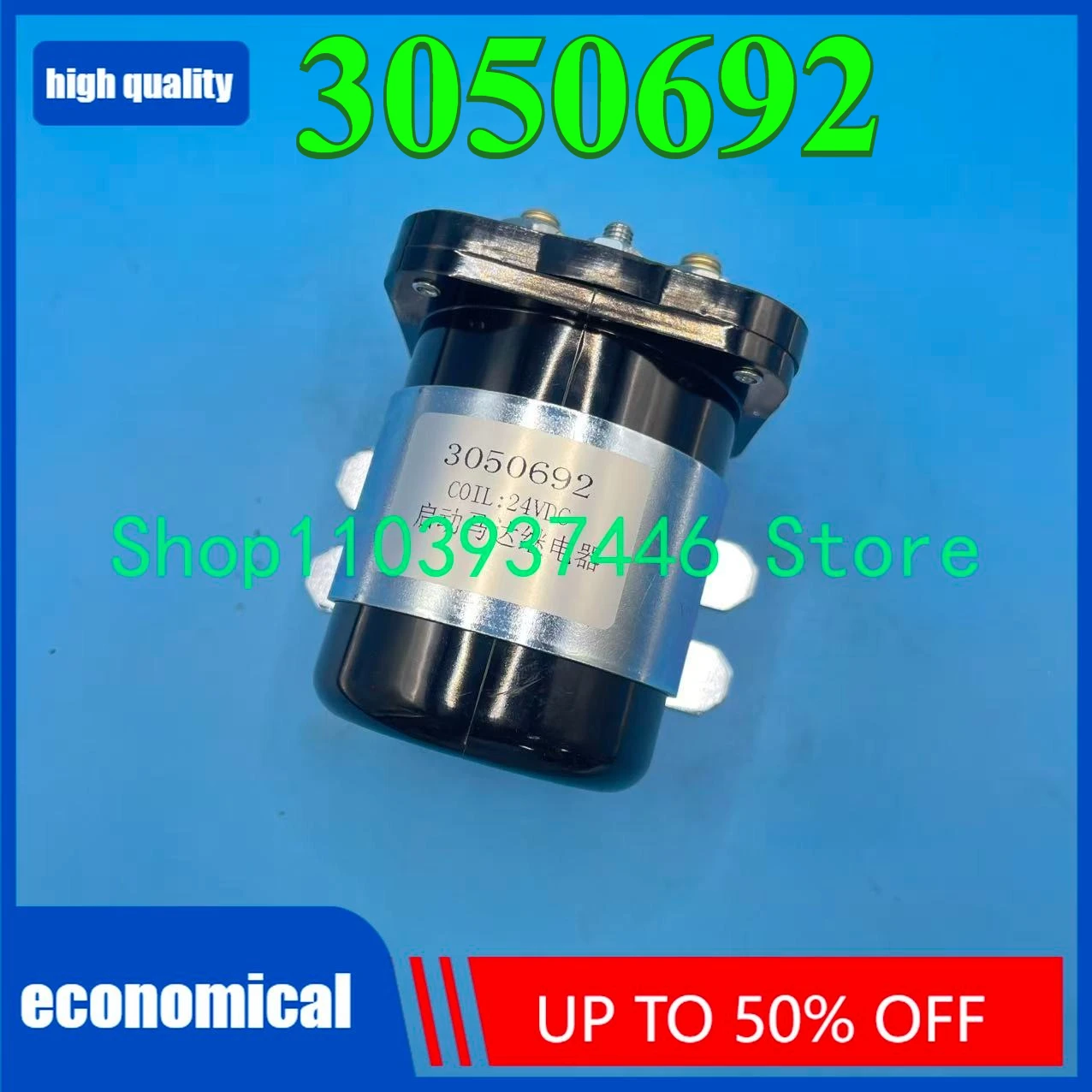 

24V 3050692 Cummins Diesel Generator Relay Motor Start Relay