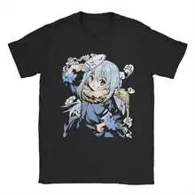 That Time I Got Reincarnated As A Slime Shirt Vintage Washed Unisex Oversized Anime Streetwear Soft Cotton Tee Gift Clothing Top