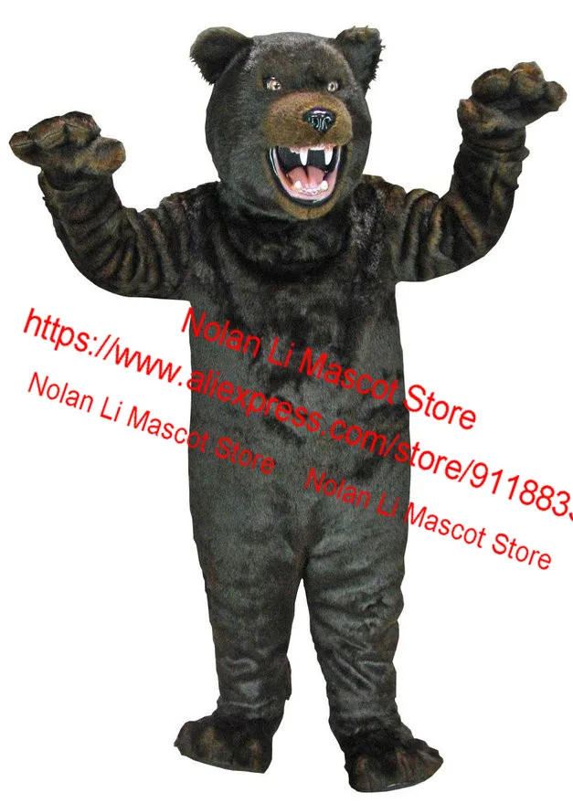 Non-Deformable EVA Material High-Quality Grizzly Bear Mascot Costume Movie Props Performance Cartoon Suit Role-Playing 439