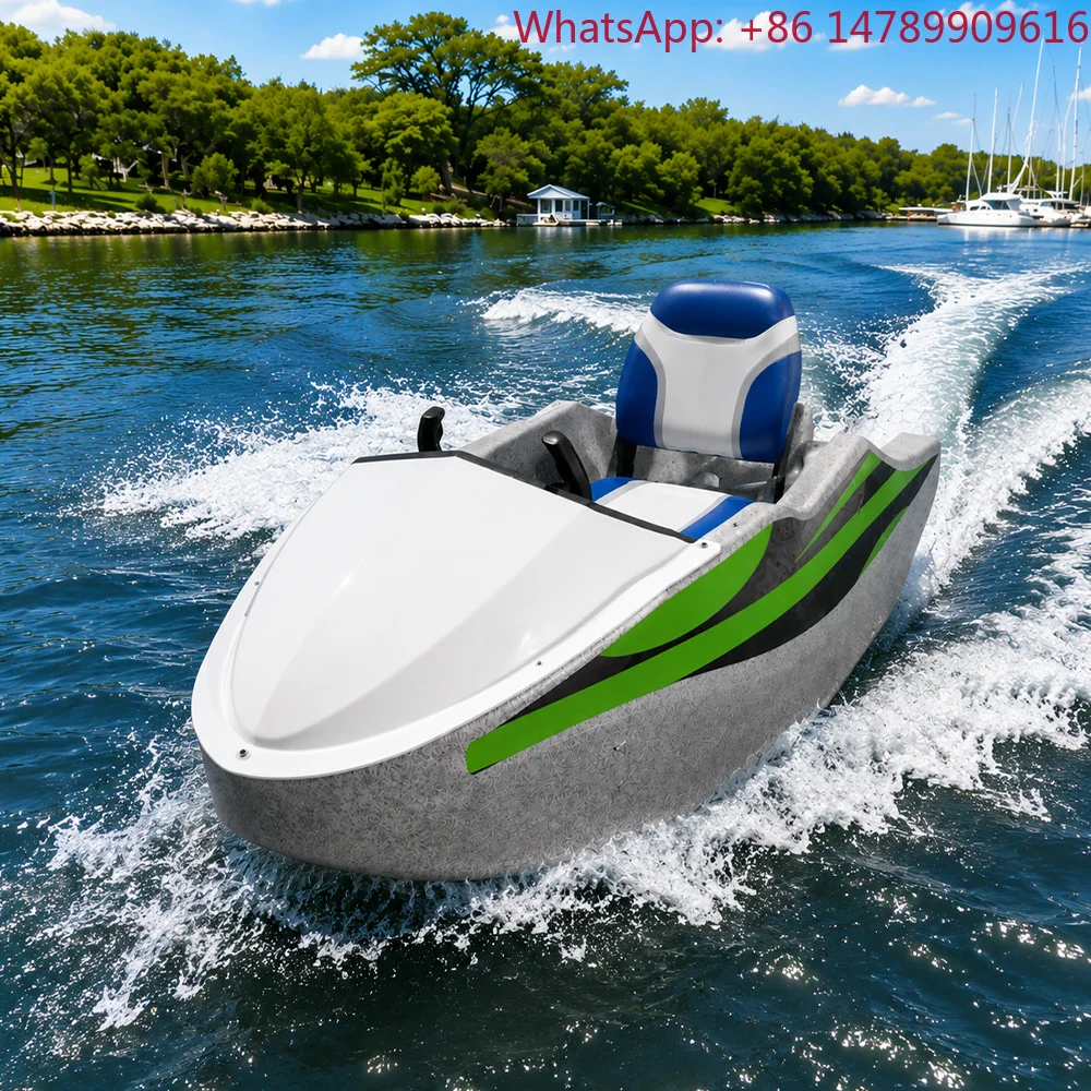 Scenic AreaTheme ParkFull Performance EPP Energy Aqua Go Kart Boat Rechargeable Mini Jet Boat For Water Park Business & RentalWa
