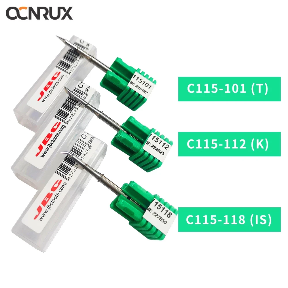 

JBC C115 Tip NT105-A NT115-A NANE/NASE NANO C115-101/C115-112/C115-105 Original Welding Soldering Iron Tip