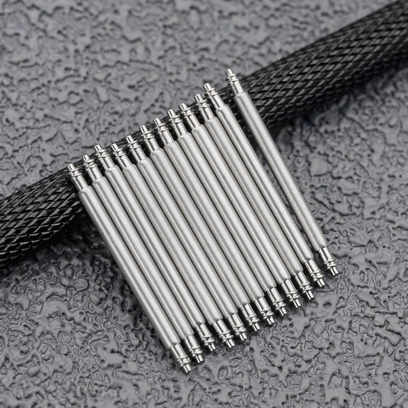 

20PCS Dia 1.5mm Stainless Steel Spring Bar Link Pins fits 18mm /20mm /22mm /24mm Watch Band Repair Tool Watch Accessories