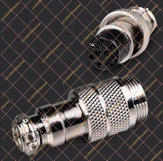 Circular Aviation Connector, Multi-pin Male Plug and Female Socket
