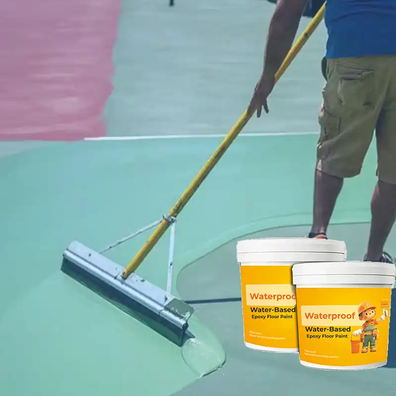 Water-Based Epoxy Floor Paint 300g Waterproof Coating Floor Paint