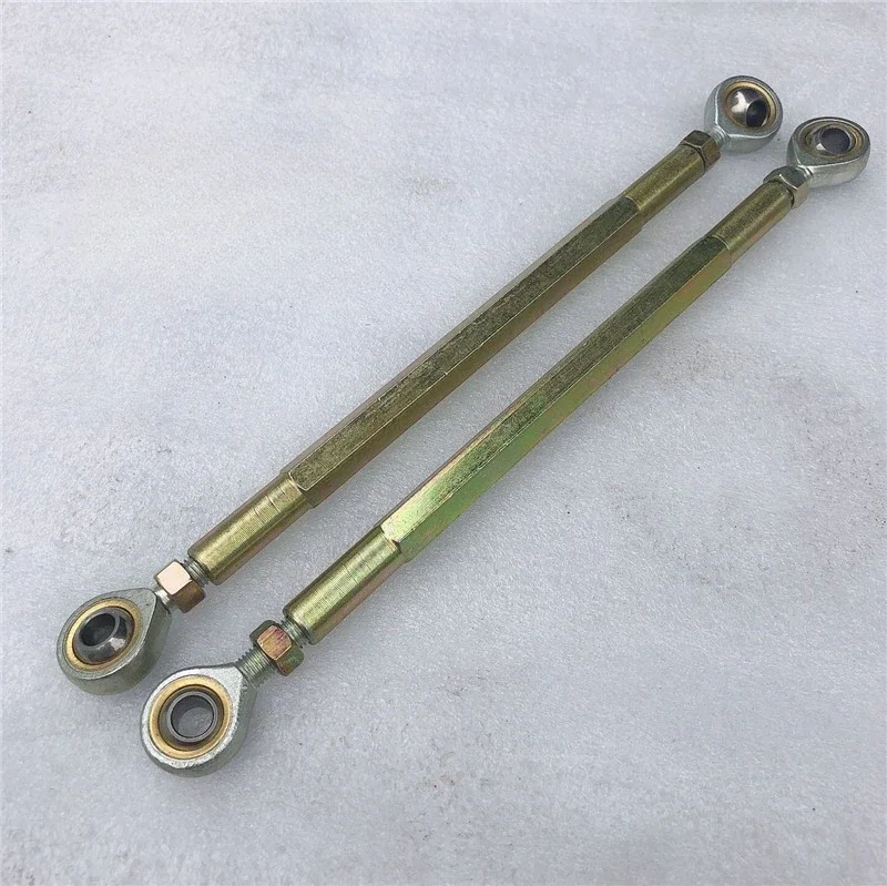 Steel pipe four-wheel carding beach car modified accessories steering ball head tie rod fish ball head 10MM outer snail mosquito