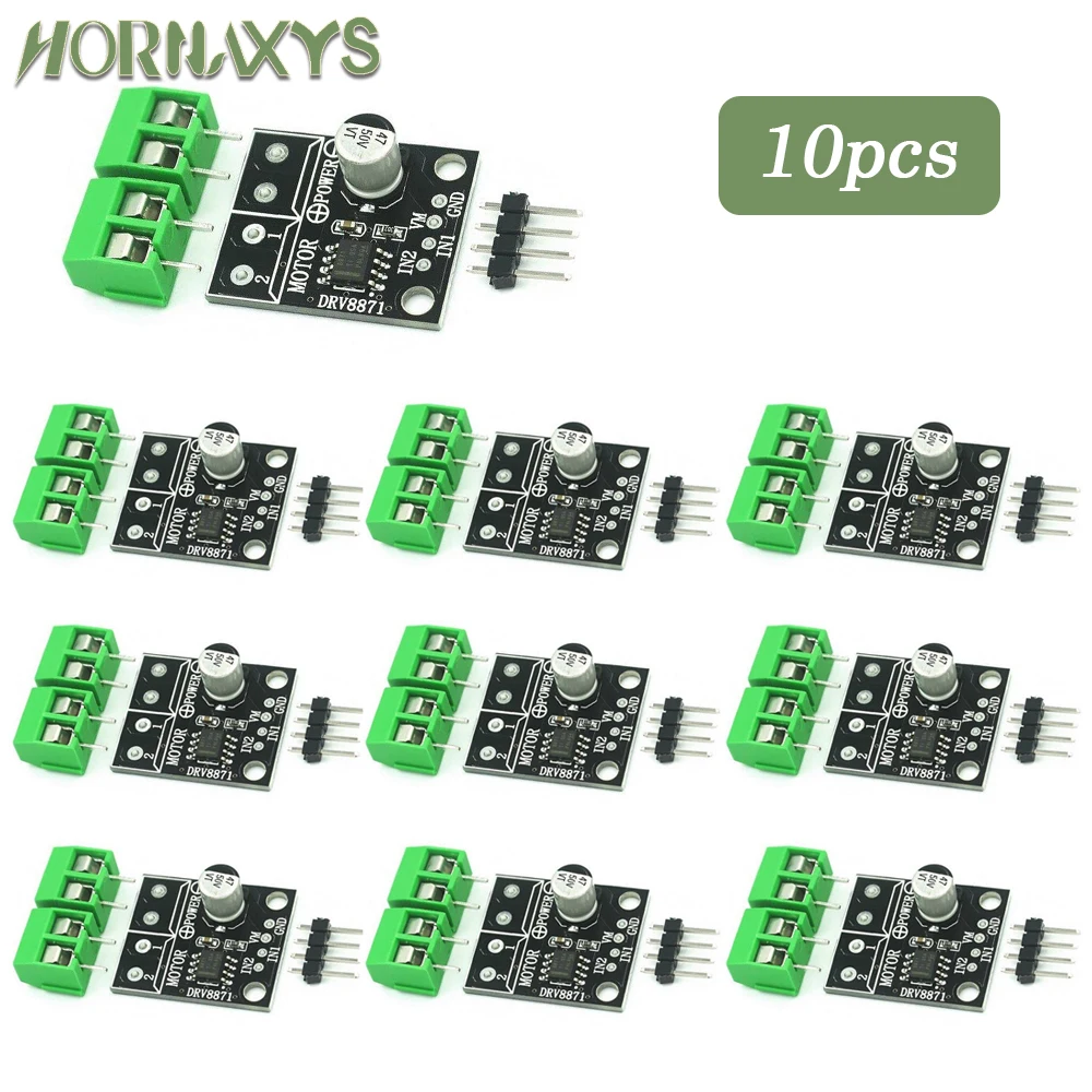 1-10pcs DRV8871 H-Bridge Brushed DC Motor Driver Breakout Board for Arduino