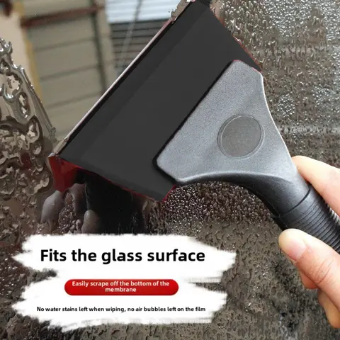 TOFAR Window Tinting Tool Quarter Small Rubber Squeegee for Car Windshield Glass Cleaning Water Wiper Film Installation Scraper 8 best sales car squeegee - №7