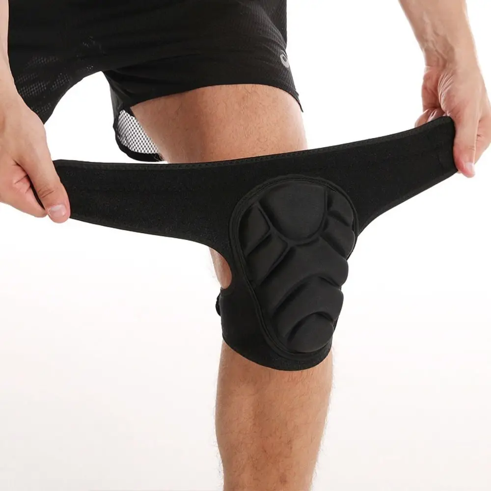 

2Pcs/1Pair Double Straps Sponge Knee Pads Sports Support Thicken Turtle Shell Knee Protector Elastic Adjustable Knee Braces
