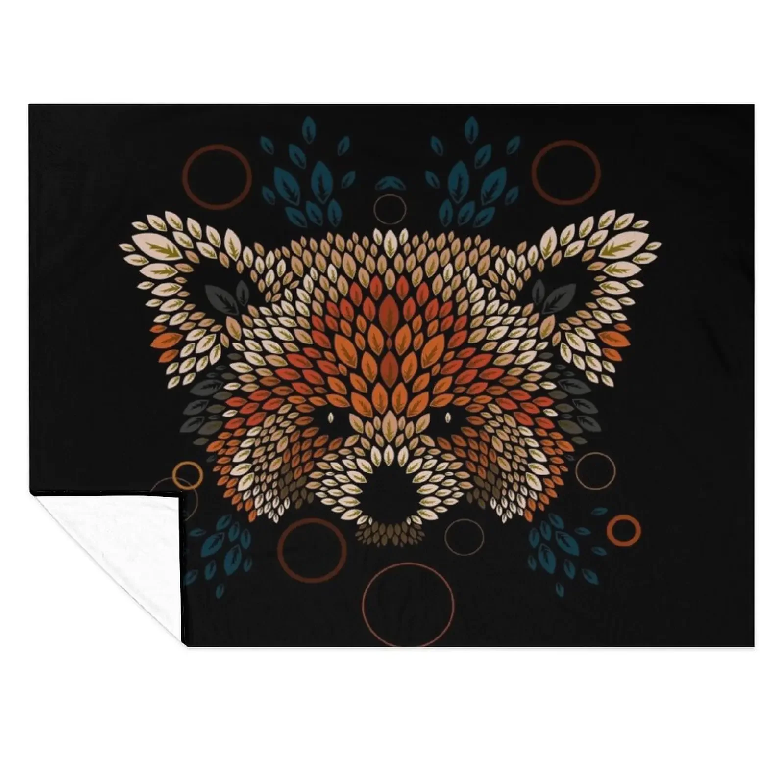 

Red Panda Face Throw Blanket sofa bed Furrys Multi-Purpose Bed covers Blankets