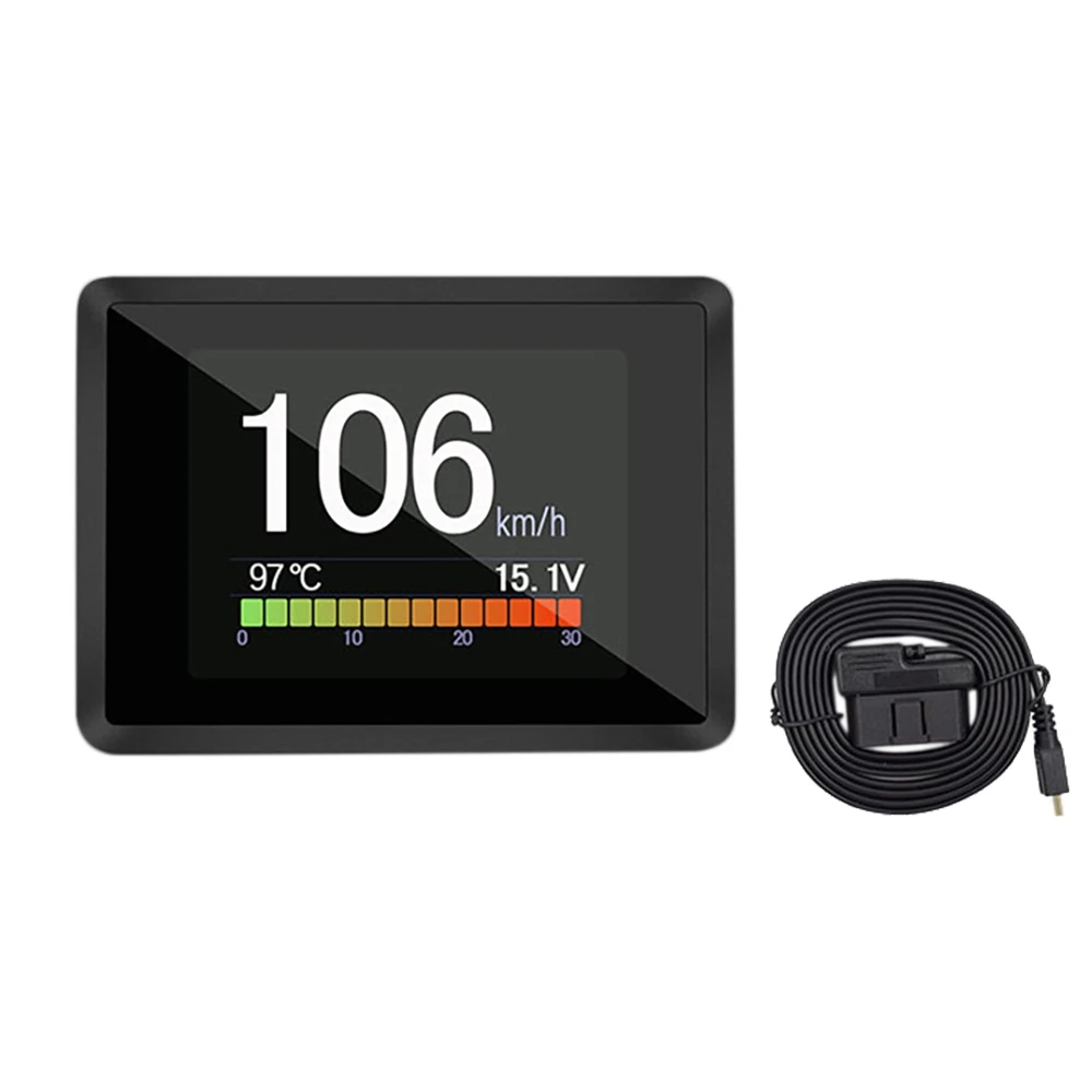 

For Car A203 OBD2 On-Board Computer Car Digital Computer Trip Display Speed Fuel Consumption Gauge OBD2 Scanner