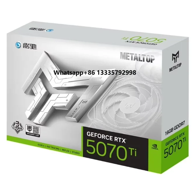 

Ограниченная по времени высококачественная видеокарта премиум-класса Shadow Chi GeForce RTX 5070 Ti Master Black Edition OC — мужская игрушка