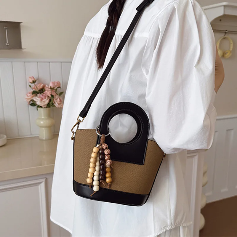 

Винтажная женская сумка через плечо на рынке 2025 года, минималистичный кошелек на плечо, модная сумка