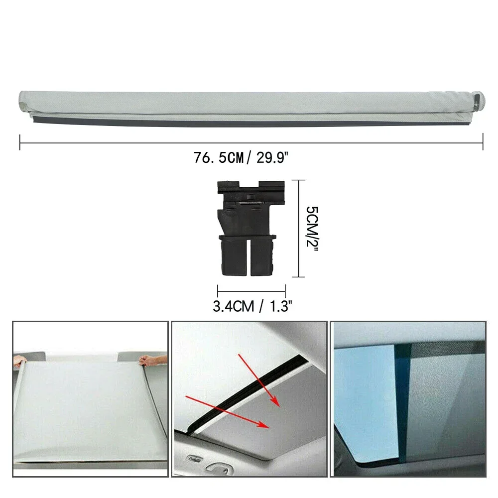 Car Sunroof Sunshade Curtain for Audi Q5 VW Sharan Tiguan Golf Passat Variant Santana 4Motion Skoda Yeti Superb 1K9877307B