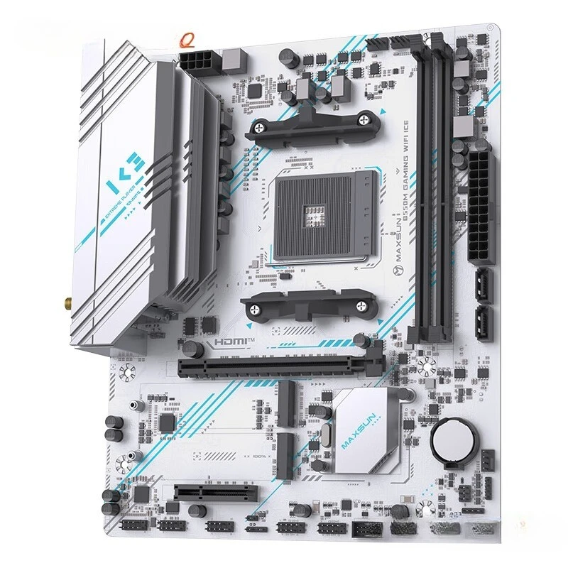 

(MAXSUN) MS-B550M GAMING WIFI ICE main board supports processor 5600/5