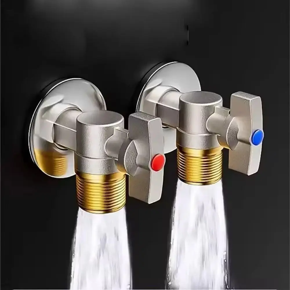 Hot and Cold Water Large Flow Water Stop Valves G1/2
