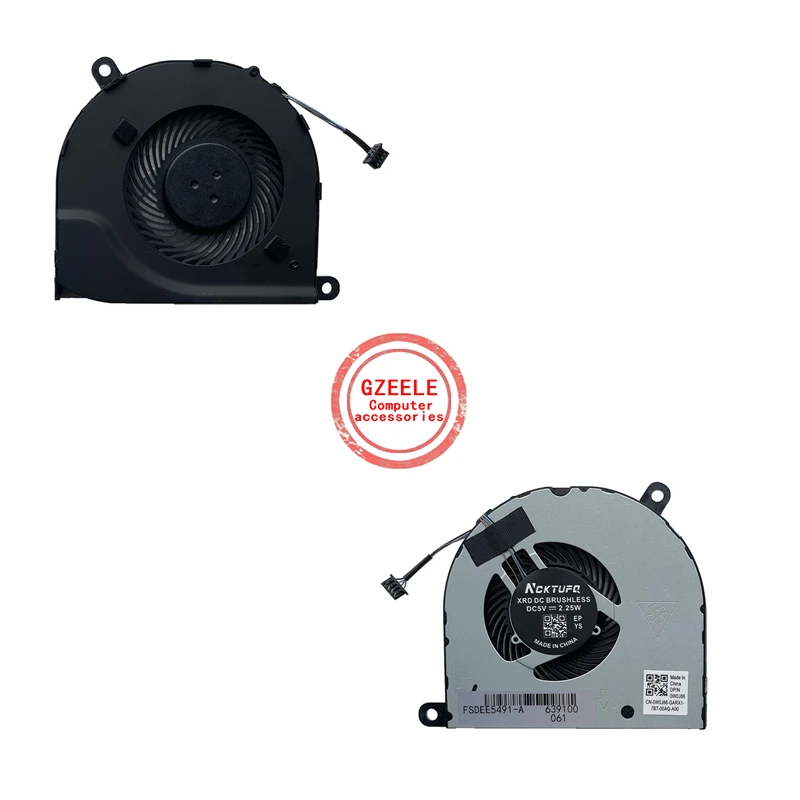 laptop cpu gpu cooling fan cooler radiator for Latitude 5480 5490 E5480 E5490 E5491 E5495