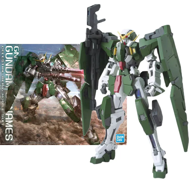 

Bandai Genuine Figure Gundam Model Kit Anime Figure MG 1/100 GN-002 Dynames Gundam Collection Action Figure for Boys Toys