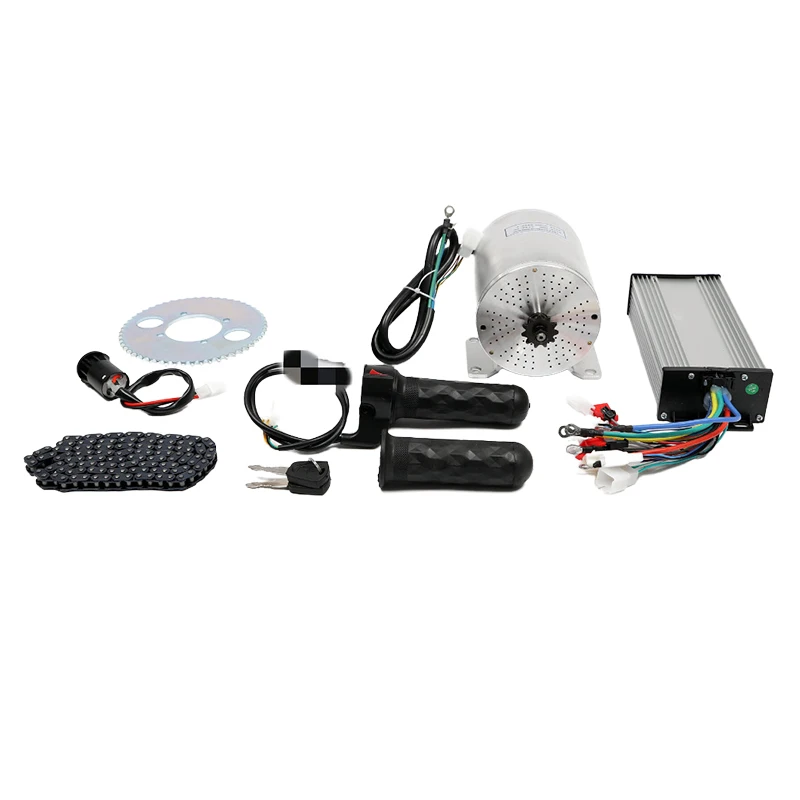 

3000W Brushless Electric Motor Kit 48V-72V High Performance for EBike Motorcycle Scooter Trike Cargo Bike Conversion Kits