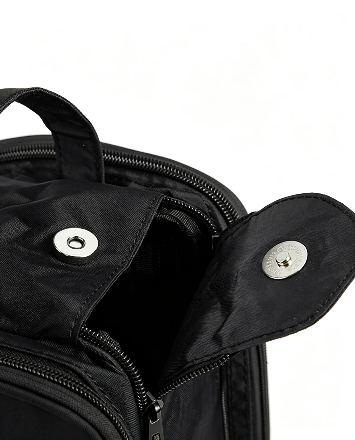 Strapazierfähige Nylon-Kosmetiktasche, leichte Reise-Toilettentasche mit Doppelreißverschluss, geräumiger Aufbewahrungsorganizer für Schreibtisch und Koffer, Unisex – Detail 14