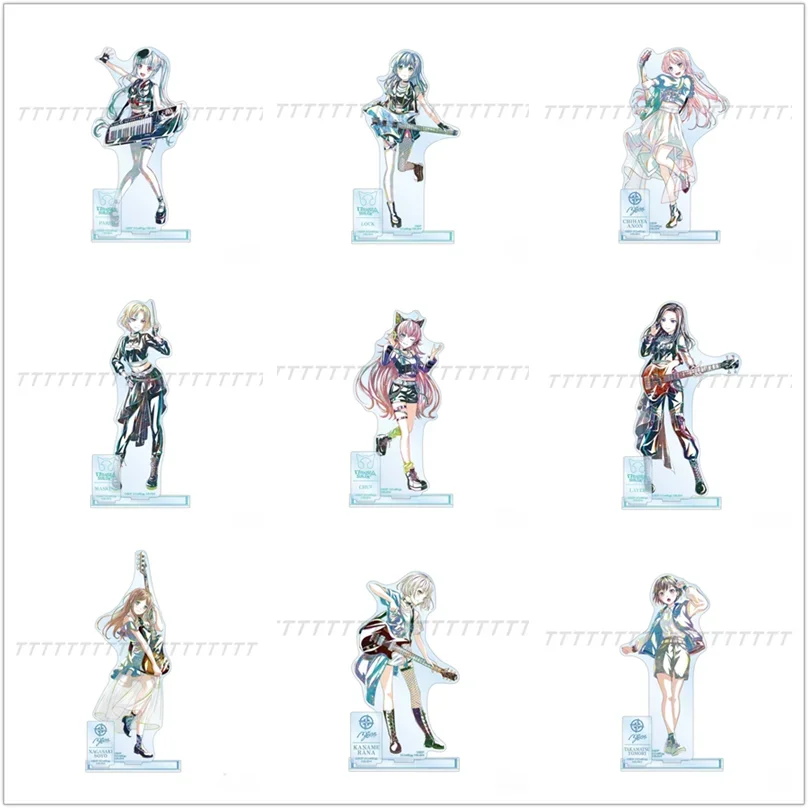 Game Layer Masking Pareo Takamatsu Tomori Chihaya Anon Acrylic Stand Doll Anime Figure Model Plate Cosplay Toy For Gift