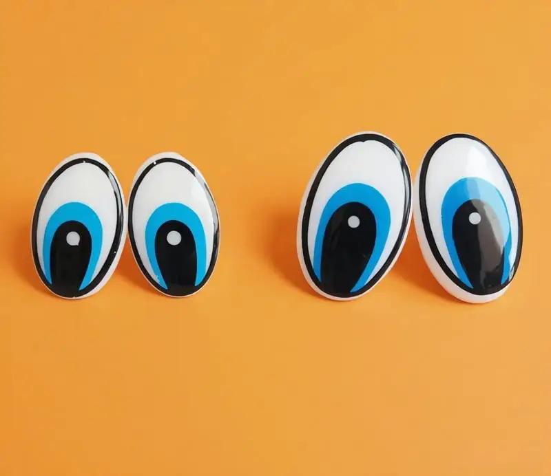 New Style Cartoon Toy Eyes Plastic Safety Eyes & White Hard Washer