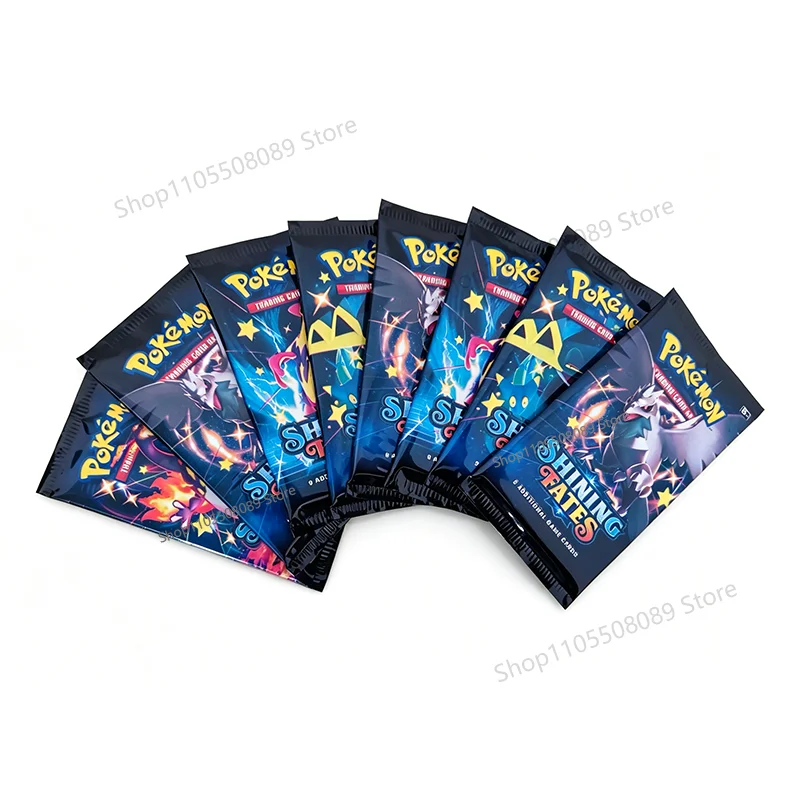 TCG Shining Fates 360Pcs English Version Booster Box Trading Card Game Children Collectible Cards Toy Gifts