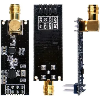 1/2Pc NRF24L01+PA+LNA Wireless Transceiver RF Transceiver Module with SMA Antenna 2.4G 110