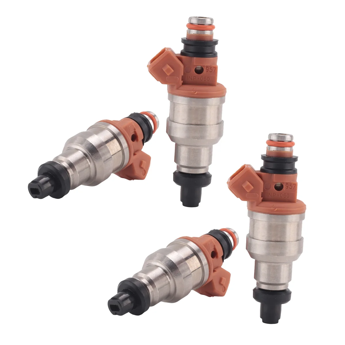 

4Pcs INP-060 INP060 BDH182 Fuel Injector for DODGE MITSUBISHI 1.5L 1.8L 2.5L—L48A