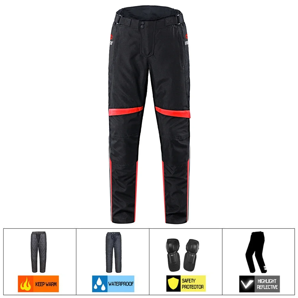 

Waterproof Motorcycle Pants Men Women Motocross Outdoor Travel Cycling Pants Fall Prevention Motorcycle Equipment Wear Resistant