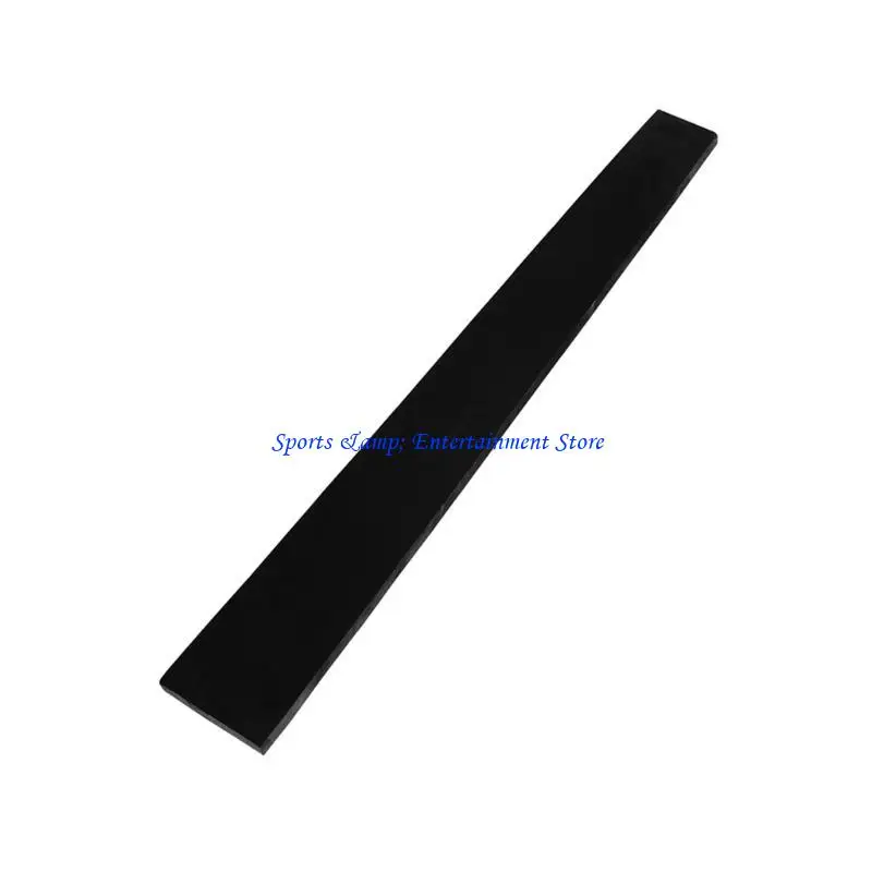 G7NF Comfortable Guitar Fingerboard Unslotted Blank Ebony Fretboard Acoustic Guitar Finger Plate Replacement Guitar Parts - view 4