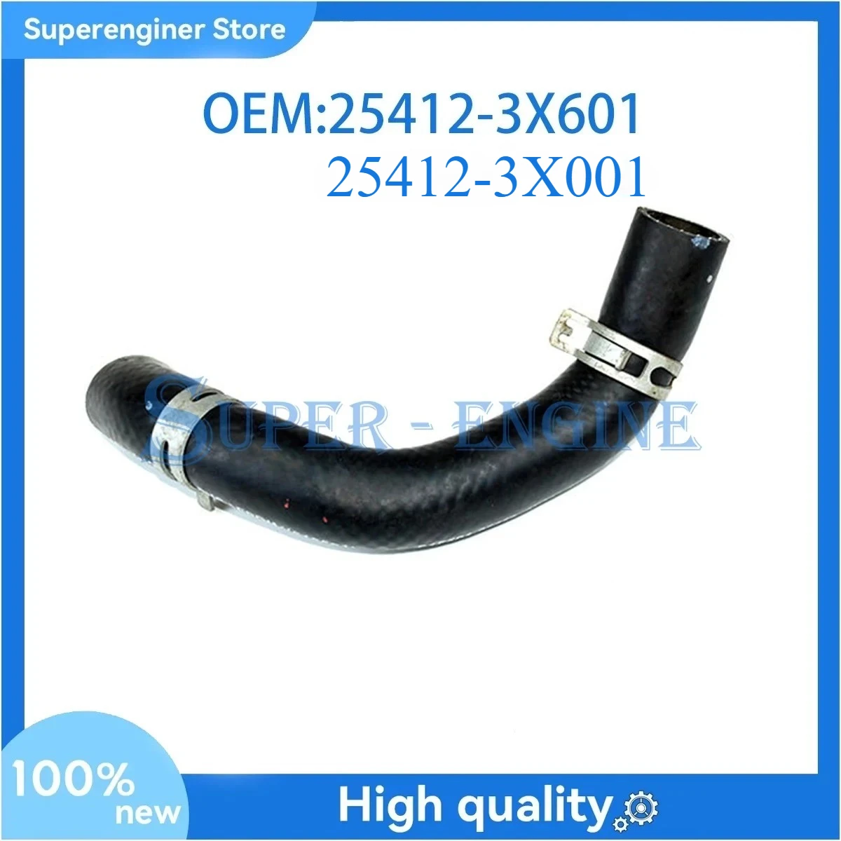 1PCS Brand New 25412-3X601 25412-3X001 Radiator Hose For HYUNDAI I30 2012-2013,ELANTRA 2011-2013 254123X601 254123X001