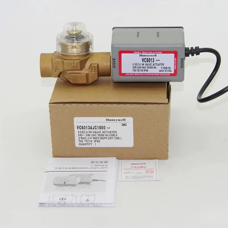 VC6013 actuator+DN20 valve body Honeywell Fan coil electric valve