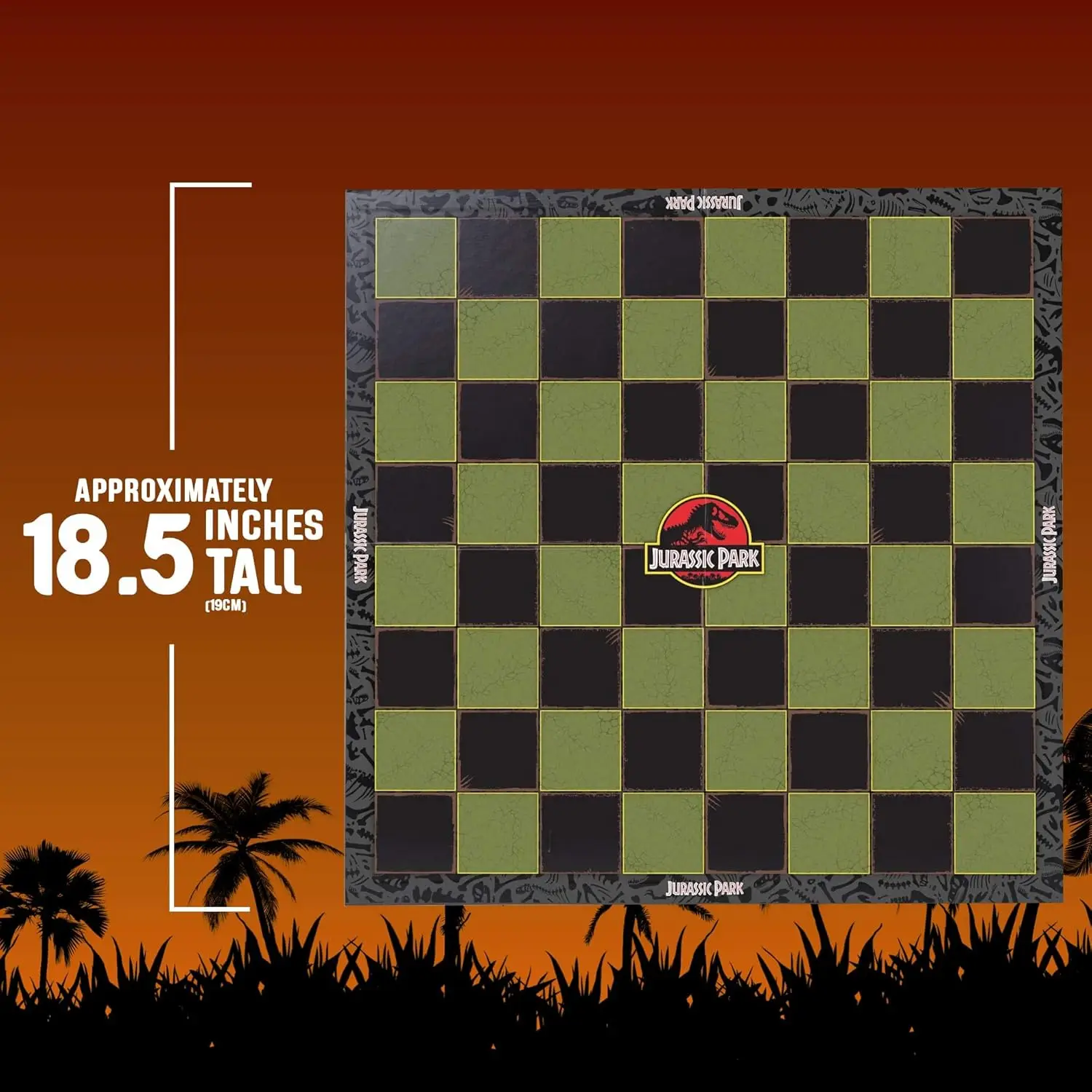 Jurassic Park Chess Set - Premium Movie-Themed Board Game