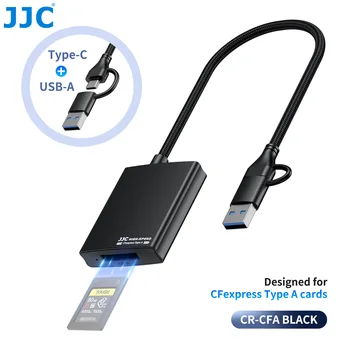 JJC CFexpress A 타입 카드 리더 라이터, 안드로이드 윈도우 XP 비스타 7 8 10 11 용, USB 3.2 Gen2 USB-C 전송 속도 최대 10Gbps  Best5