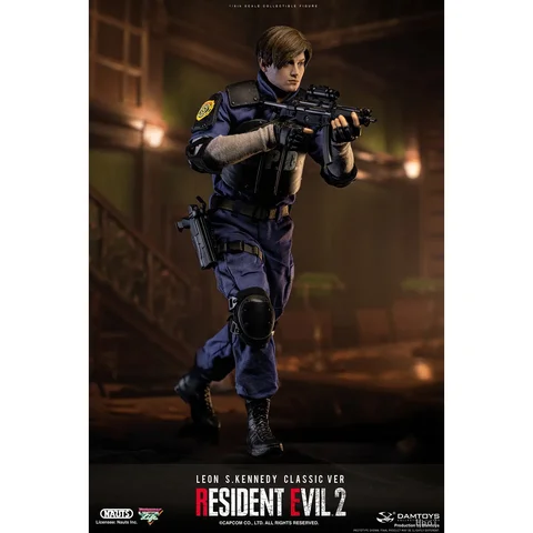 Resident Evil 2 Leon S. Kennedy フィギュア Leon kennedy damtoys - купить недорого | AliExpress
