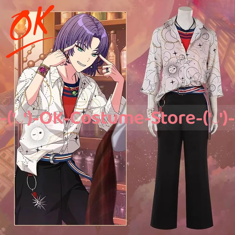 

[Customized Size] Promise of Wizard Murr Cosplay Costume Mahoyaku West Country Floral Shirt Outfit Halloween Carnival Party Suit
